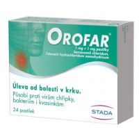 OROFAR 1MG/1MG PAS 24