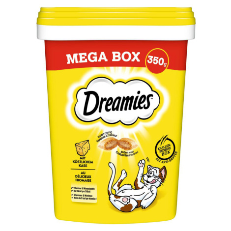Dreamies megabalení - výhodné balení se sýrem (4 x 350 g)