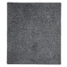 Vopi koberce Kusový koberec Color Shaggy šedý čtverec - 200x200 cm
