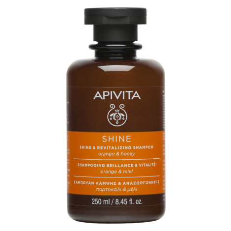 APIVITA Shine & Revitalizing šampon pro lesk a oživení 250 ml