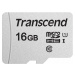 TRANSCEND MicroSDHC karta 16GB 300S, UHS-I U1 + adaptér