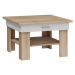 ArtCross Konferenční stolek OMEGA Barva: Bílá / černý lesk