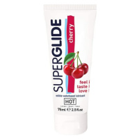 Hot SUPERGLIDE třešňový lubrikační gel Cherry (75 ml)