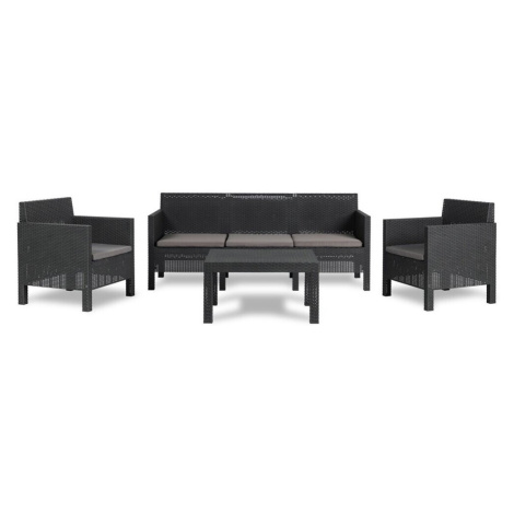 TOOMAX PENELOPE 5 SEATER zahradní plastový set - grafit