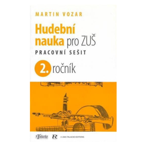 Publikace Hudební nauka pro ZUŠ 2. ročník - Martin Vozar