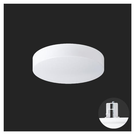 OSMONT 65074 DELIA V1 stropní/nástěnné plastové polovestavné svítidlo bílá IP44 3000 K 19W LED H