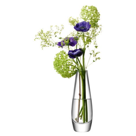 LSA Flower Single stem váza 17cm čirá LSA International