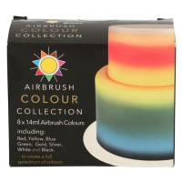 Sugarflair airbrush colour collection set 8 x 14ml