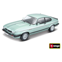 Bburago 1:24 Plus Ford Capri 1982 light green