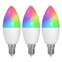 LUUMR LUUMR Smart E14 4,9W CCT RGB ZigBee Tuya Hue 3-dílný