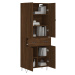 vidaXL Skříň highboard hnědý dub 69,5 x 34 x 180 cm kompozitní dřevo