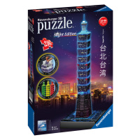 Ravensburger Svíticí 3D puzzle, 216 dílků (Taipei Tower)