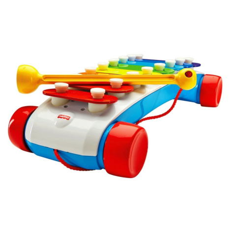 Fisher price zábavný tahací xylofon, mattel cmy09