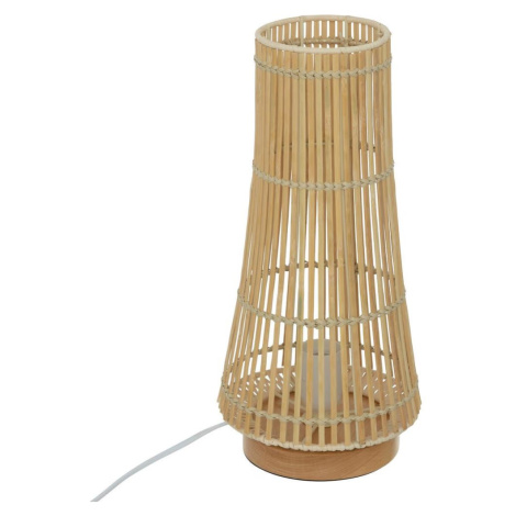 Atmosphera - Stolní lampa MAHE 1xE27/25W/230V bambus 202611