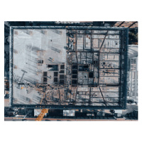 Fotografie directly above view of construction site, Liyao Xie, 40 × 30 cm