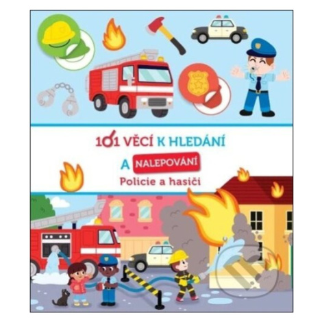101 věcí k hledání a nalepování: Policie a hasiči - kniha z kategorie Úkoly pro děti Svojtka&Co.