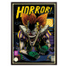 Ilustrace Evil clown comic book horror poster, Man_Half-tube, 30 × 40 cm