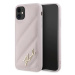 Kryt Karl Lagerfeld KLHCN61PQDSMGP iPhone 11 / Xr 6.1" pink hardcase Diagonal Quilted Script (KL