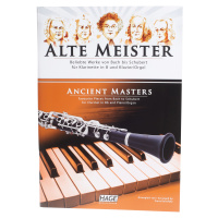 MS Ancient masters for clarinet in Bb and piano/organ