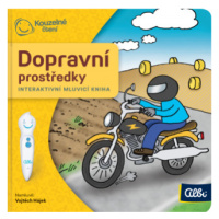 Minikniha Dopravní prostředky - Kouzelné čtení Albi