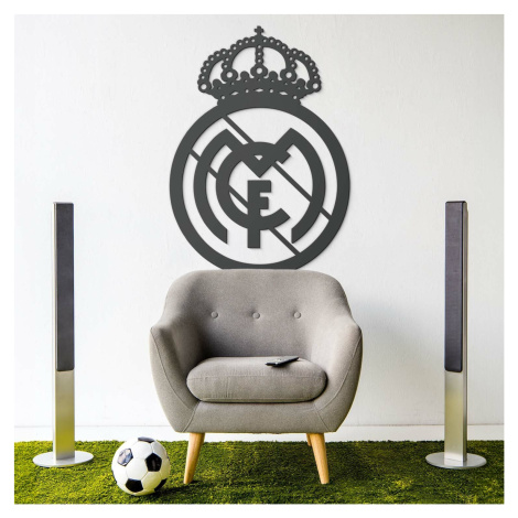 Dřevěná dekorace na zeď - FC Real Madrid DUBLEZ