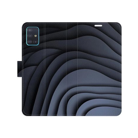 iSaprio Flip pouzdro Dark Waves pro Samsung Galaxy A51