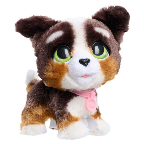 FurReal Walk-A-Lots Bernardý , Interaktivní pejsek, bílá/černá/hnědá