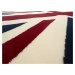 Alfa Carpets  Kusový koberec British flag - 120x170 cm