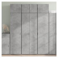 vidaXL Skříň highboard betonově šedá 70x42,5x185 cm kompozitní dřevo