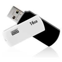 Flash disk GOODRAM USB 2.0 16GB bílo-černý