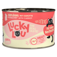 Lucky Lou Lifestage Kitten drůbež 24 × 200 g