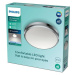 LED Koupelnové stropní přisazené svítidlo Philips DORIS CL257 8718699777210 6W 640lm 4000K IP44 