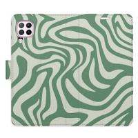 iSaprio Flip pouzdro Zebra Green 02 pro Huawei P40 Lite