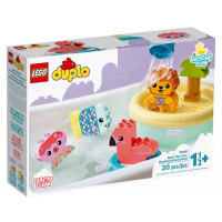 LEGO DUPLO Legrace ve vaně: Plovoucí ostrov se zvířátky 10966 STAVEBNICE
