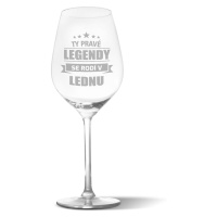 Sablio Sklenička na víno Ty pravé legendy se rodí v lednu: 49 cl