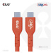 Club3D Kabel USB2 Type-C Bi-Directional USB-IF Certifikovaný 480Mb, PD 240W(48V/5A) EPR M/M 3m