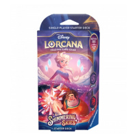 Disney lorcana shimmering skies - amethyst / rubyl starter deck