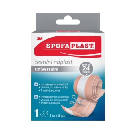 3M Spofaplast 164 Textilní elastická náplast 1mx8cm