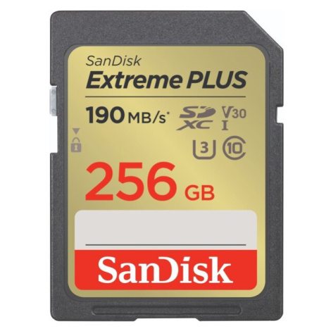 SanDisk SDXC karta 256GB Extreme PLUS SDSDXWV-256G-GNCIN