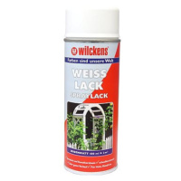 Wilckens Bílá barva ve spreji polomatná Weisslack Spray Seidenmatt 400ml