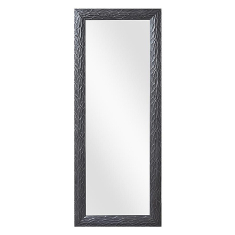 Nástěnné zrcadlo Tessa 54.4x134.4 cm, tmavě šedé BAUMAX
