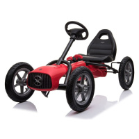 BABY MIX - Dětská šlapací motokára Go-kart Buggy červená