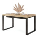 Jídelní stůl rozkládací Asali 120-270x76x80 cm (dub artisan)