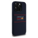 Oracle Red Bull Racing Silicone Horizontal Logo MagSafe kryt iPhone 15 Pro Max modrý