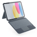 EPICO pouzdro s klávesnicí pro iPad 10,2" (čeština) šedé