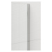 POLYSAN ESCA CHROME jednodílná sprchová zástěna k instalaci ke stěně, sklo Flute, 700 ES1370-01