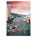 Ilustrace Monaco Circuit, Goed Blauw, (26.7 x 40 cm)