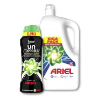 ARIEL Mountain Spring 4,5 l (90 praní) + LENOR Unstoppables Ariel 510 g (38 praní)