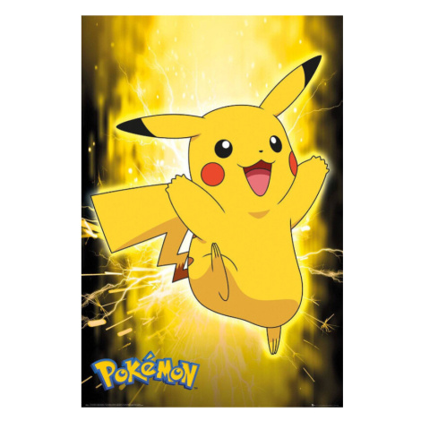 Plakát Pokémon - Pikachu Neon (9) Europosters