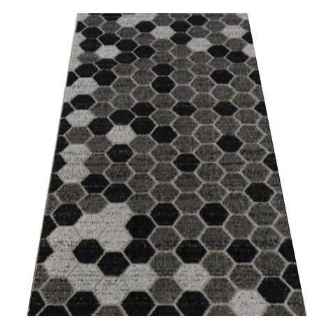 Berfin Dywany Kusový koberec Lagos 1675 Dark Grey (Silver) - 160x220 cm